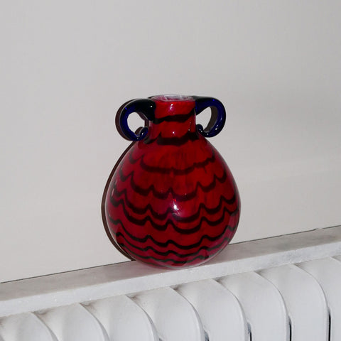 decorative handblown vase
