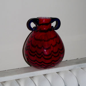 decorative handblown vase