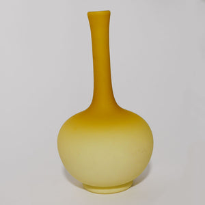 yellow ombre mcm vase