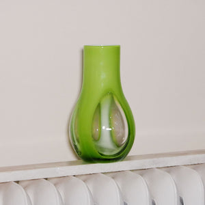 neon transparent bulb vase