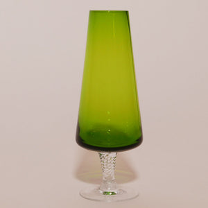 neon emerald green vase