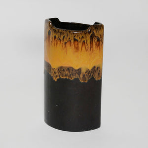 hand painted canadian ceramic vase