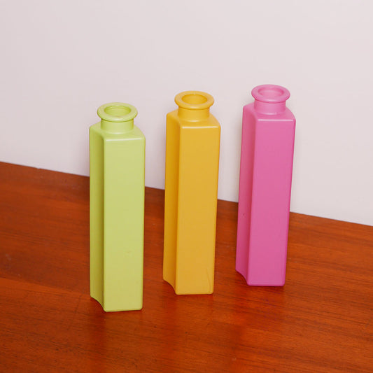 3 x sorbet ikea vases