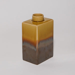 retangular ceramic vase