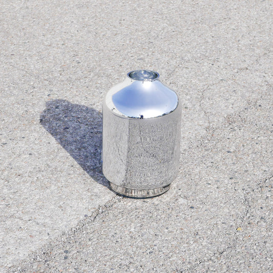 xl chubby chrome vase