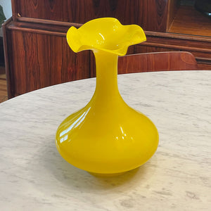 sunshine yellow vase